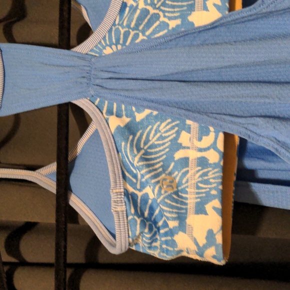 Lululemon No Limits Tank in Porcelaine / Beachy Floral - Picture 3 of 5